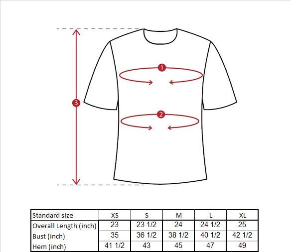 Carmen Bow Top Size Guide