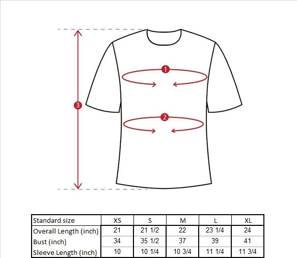 Leon Top Size Guide