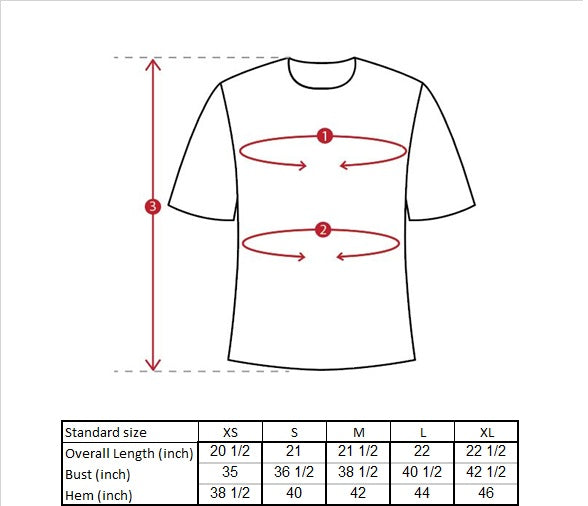 Catalina Blouse Size Guide