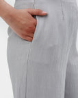 Mei Textured Trousers