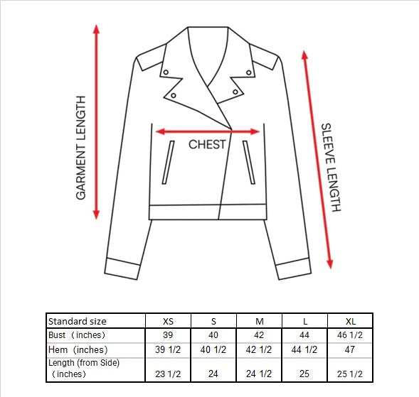 Gelasius Ruched Sleeve Blazer Size Guide