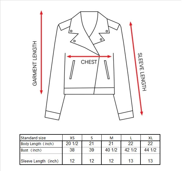 Pablo Blazer Size Guide