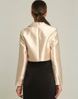 Krisette Box Cut Crop Jacket