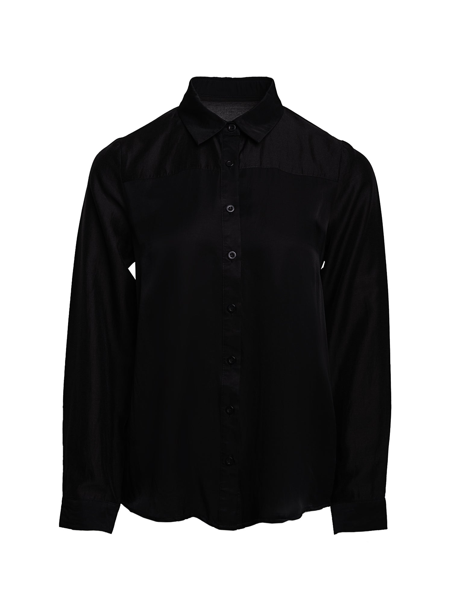 Blanche Long Sleeve Shirt with Sheer Panels