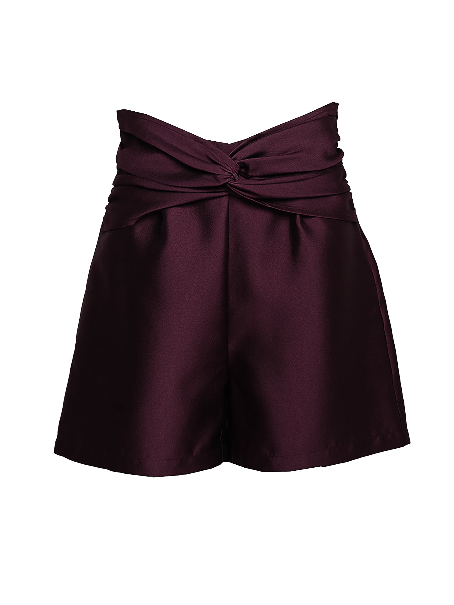 Marcelia Draped Twist Shorts