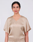 Dakota Satin Loungewear Top