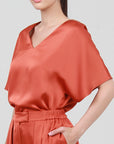 Dakota Satin Loungewear Top