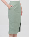 Gemma Panel Slit Skirt