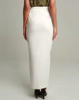Cleo Linen Front Slit Maxi Skirt