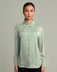 Tara Long Sleeve Dual Pleat Shirt