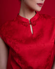 Ke Xin Cheongsam Box Cut Top