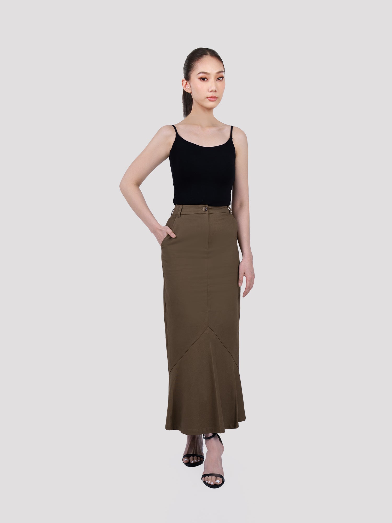 Madrid Godet Skirt