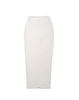 Cleo Linen Front Slit Maxi Skirt